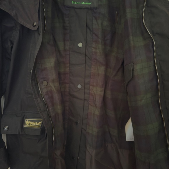 BELSTAFF Storm Master Coat In Black - Picture 9 of 11